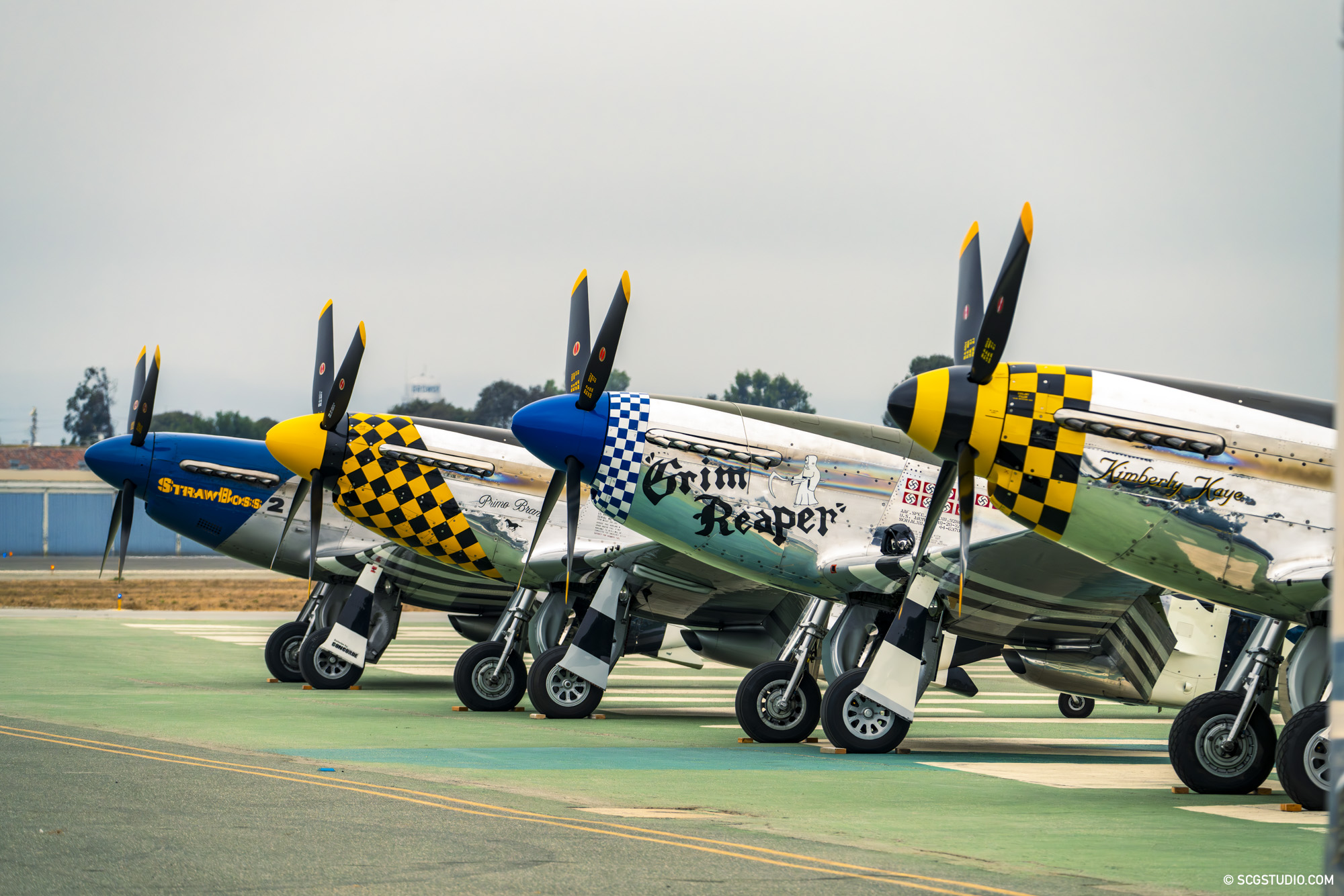 P51 Mustang Little Sandra in the sky